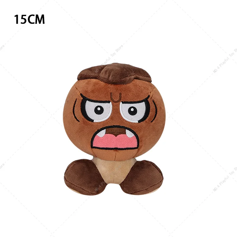 thumbnail image 1 of 45 estilos de juguetes de peluche de dibujos animados de estrellas amarillas, flores de fuego, princesa Peach, Toad, Goomba, Toadette, Koopa, Mario, muñecos de peluche de juegos clásicos, 1 of 5