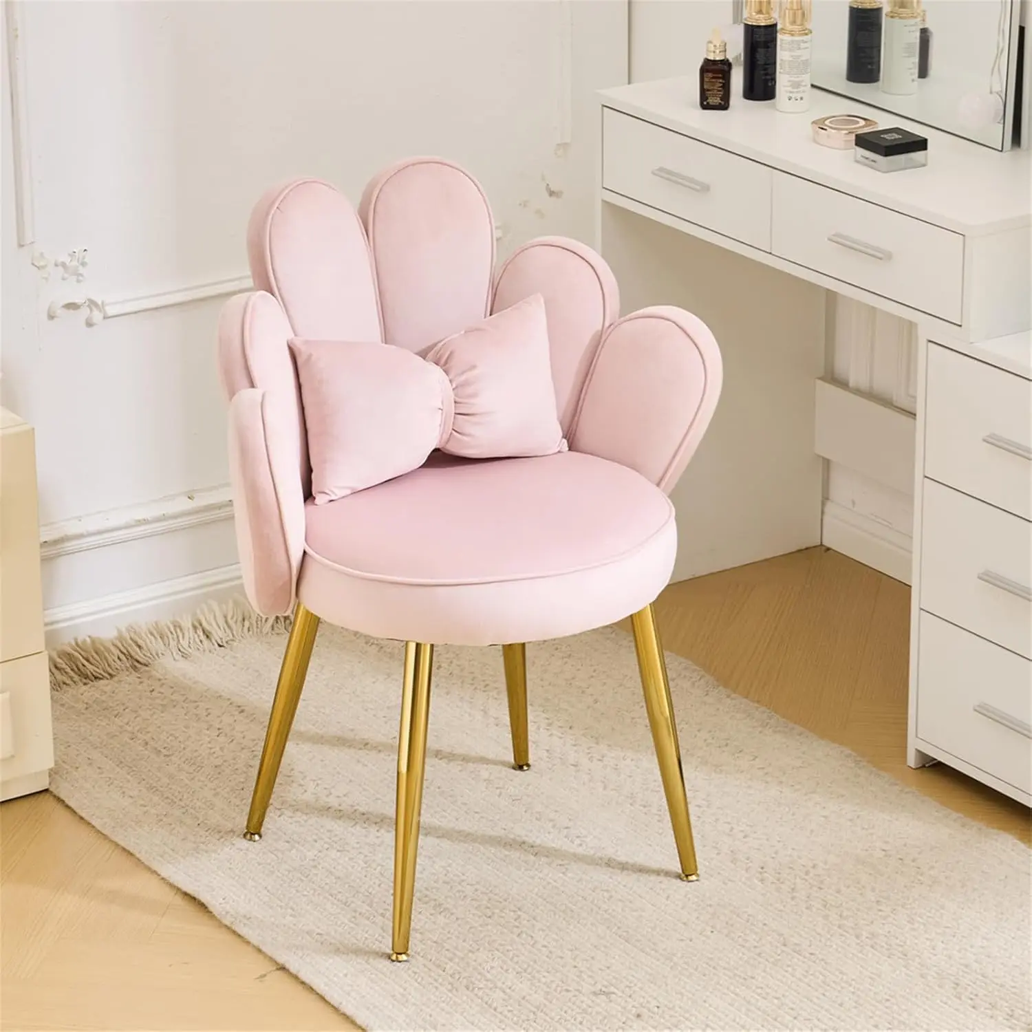Ljustra Petal Makeup Vanity Chair