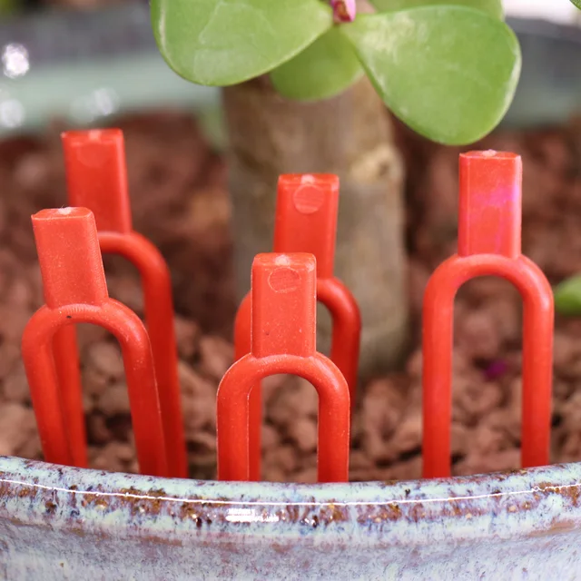 50 Darabos Növényi Szár Sztolon Fixátor 55 Mm 65 -Es Kerti Eper Ültetési Villa Görögdinnye Rögzítő Rögzítőelemek Klipgyár Tartó - Image 6
