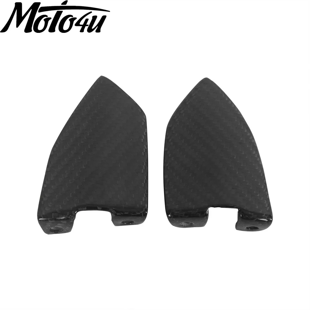 For Ducati 749 999 2003 2004 2005 2006 Carbon Fiber Motorcycle Heel Guard Plate Rearset Cover