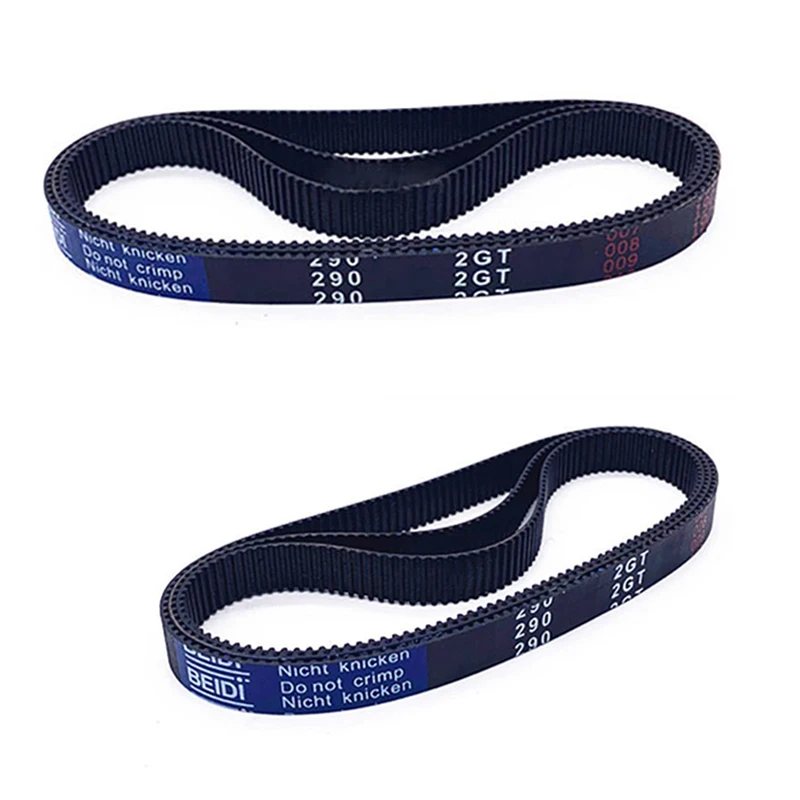

Width 10mm 2GT Rubber Closed Loop Timing Belt Pitch 2mm Synchronous Belt Length 486 492 494 498 500 502 504 518 520mm to 3828mm