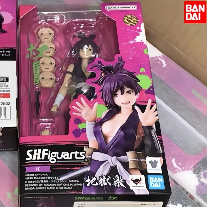 Originale In Magazzino Bandai S.H. Figuards Jigoku Raku Yuzuriha Anime Action Figure Toy Gift Model Collection Hobby Birthday Gift