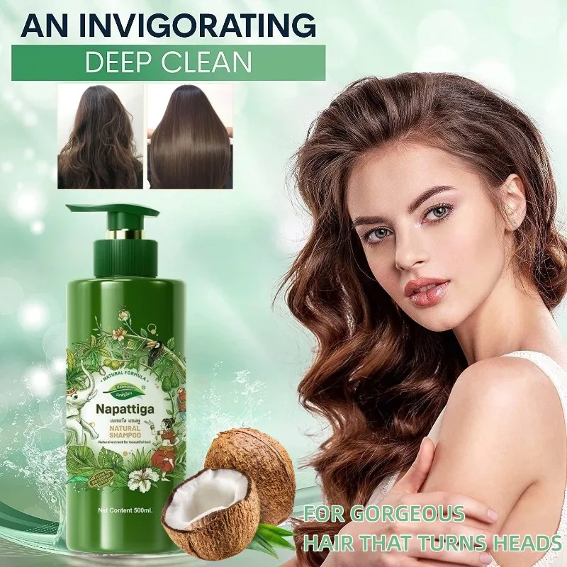 

Fluffy Shampoo Strengthens Hairroots Nourishes Hair Follicles Removes Dandruff Stops Itching Controls Oil Restores Luster Smooth