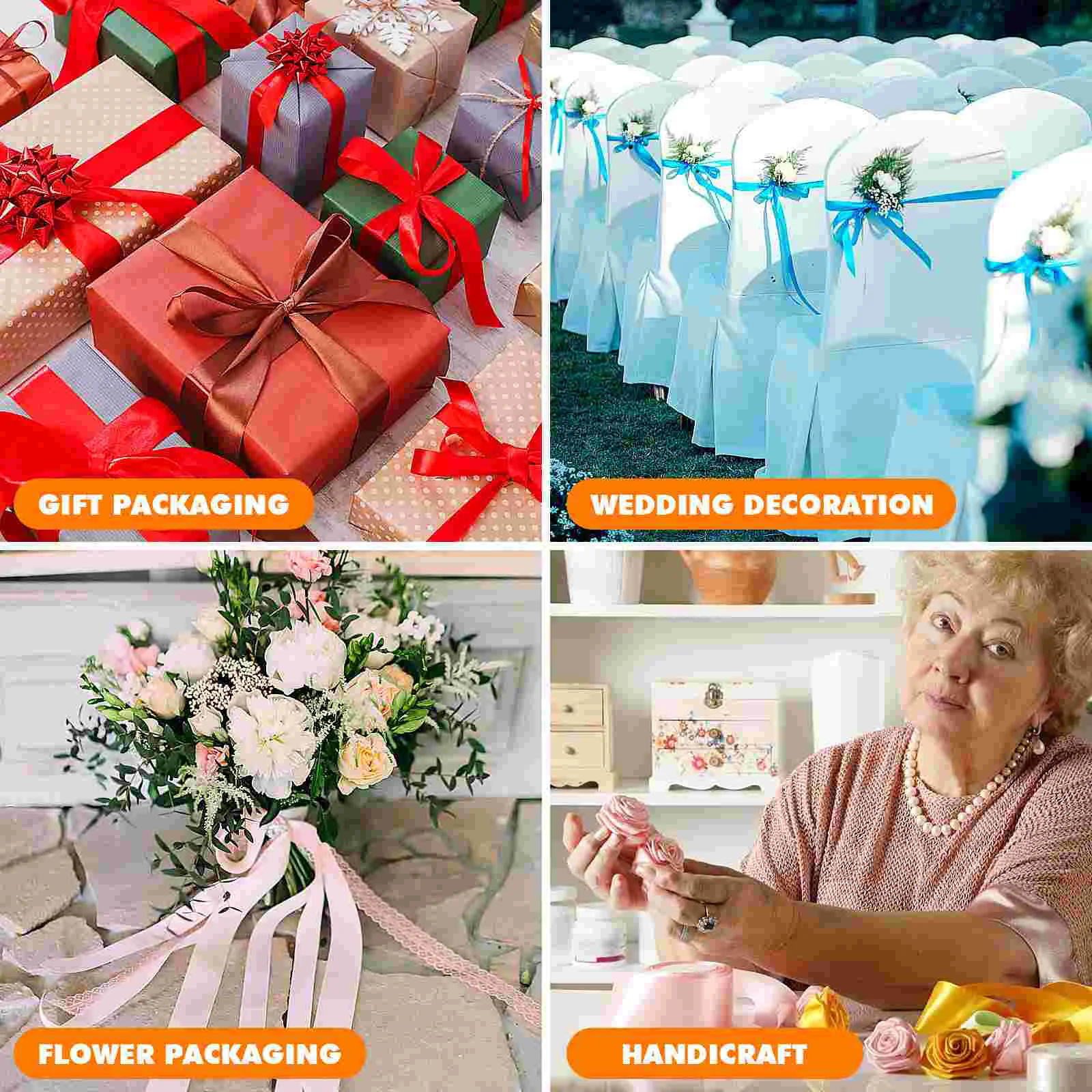 생일 축하 선물 포장 리본 포장 상자, 웨딩 이벤트 파티 장식, 선물 포장