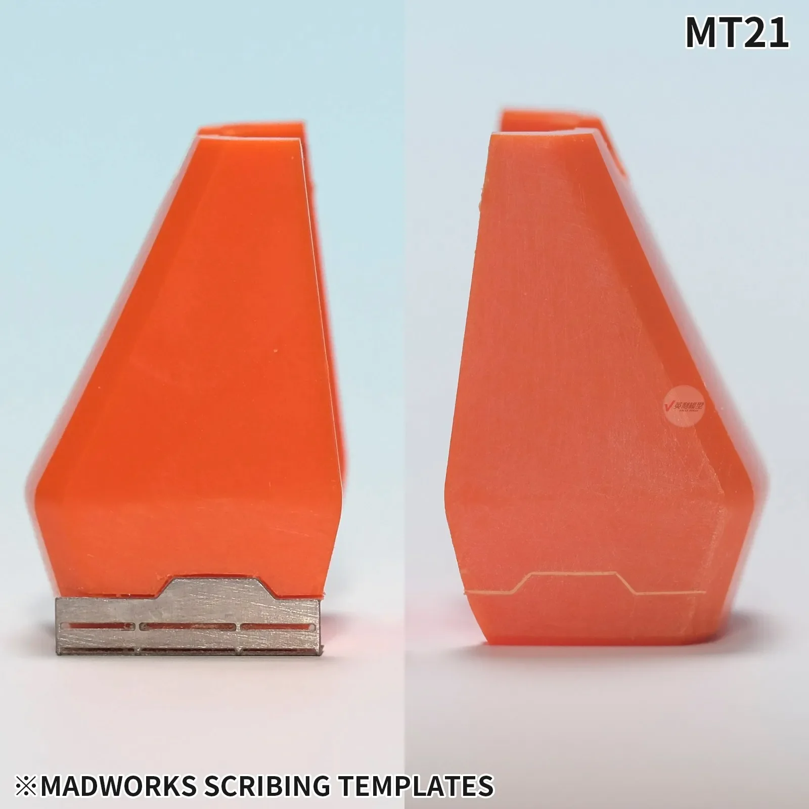 Model Tools MAD WORKS MT20/MT21 Scribing Templates Plastic Engrave Line For Military Model Craft DIY Accessories