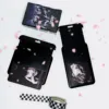 MINKYS Black Series Kpop Photo Card Holder Idol Photo Protective Display Photocards Protective Holder Kawaii Stationery 4