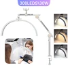 Cantilever Rotating Folding Half Moon Circular Fill Light Beauty Salon Lighting Lamp Embroidered Eyebrow Manicure Fill Light 1