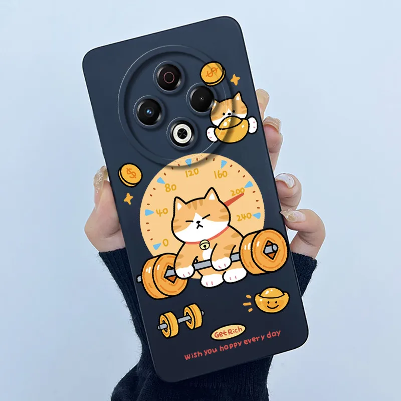 Soft Silicone Phone Case with Sweet Printed Design