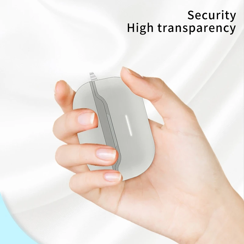 

Transparent TPU Charging Box Protective Cover for JBL RACE Earphone Drop shipping