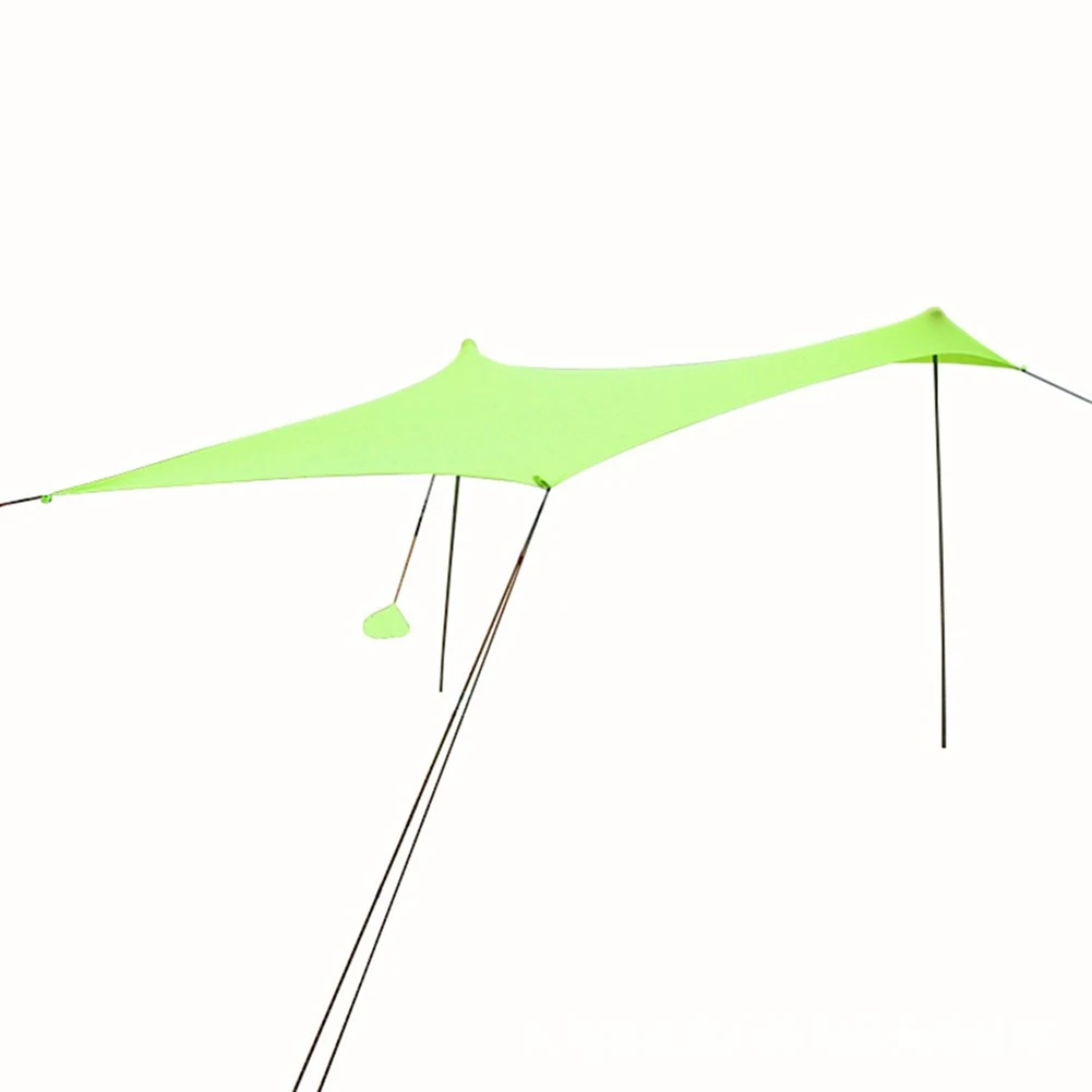 

Sun Shelter Beach Canopy Beach Tent Canopy Hiking Equipment Sun Shelter UPF 50+ Protection Spacious Outdoor Camping