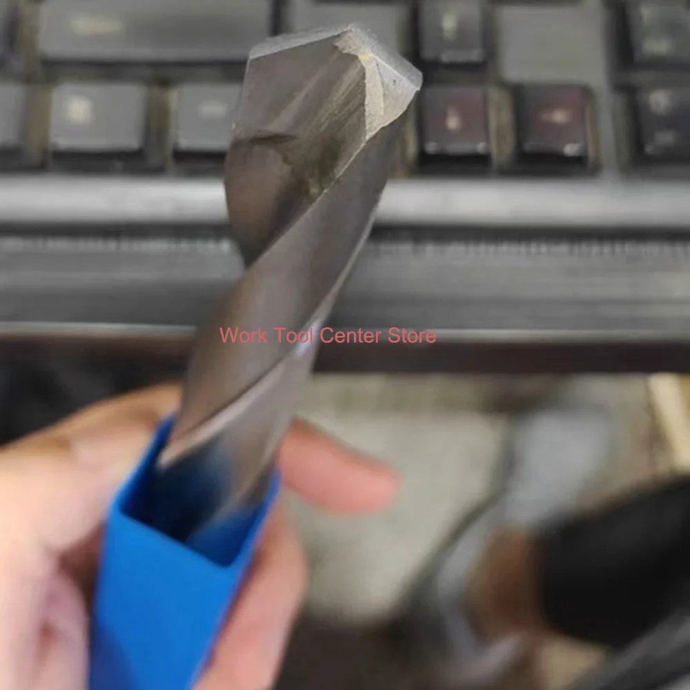 YG8 Kegel Schaft Spiralbohrer Schweißen Wolframkarbid Für HRC35-40 Hartmetall Loch Fräsen Werkzeuge Cutter Zubehör 6-70mm – Detail 8
