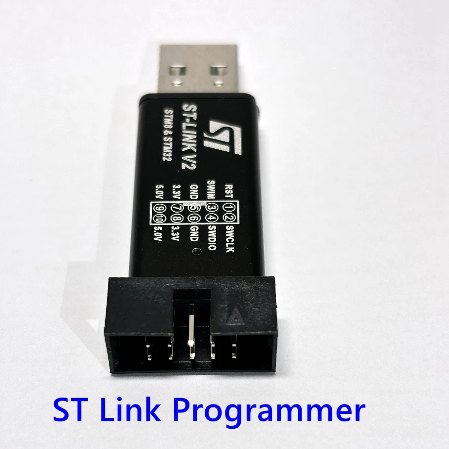 ST Link Programmer STLink STM8 Emulator STM32 Simulator ARM  Downloader with SWIM SWD