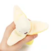 Squeaky Plush Banana Interactive Dog Toy Durable Puppy Chew Toys Creative Fruit Shaped Dog Toy with Cute Face Design 5
