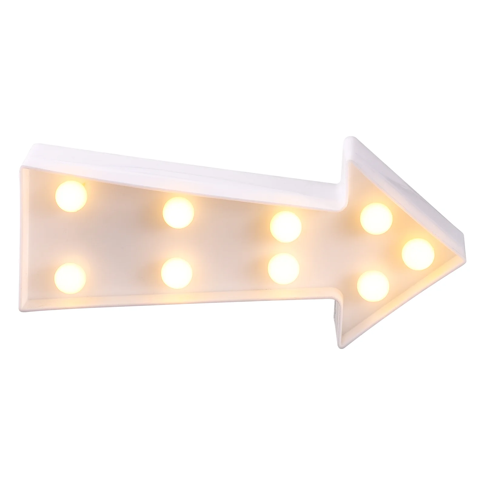 

Night Light Arrow Sign LED Powered Room Wall Decor Corridor Lamp Lights