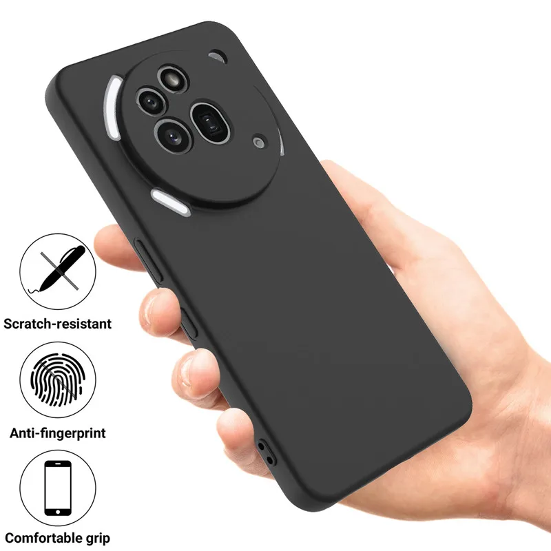 Premium Liquid Silicone Protective Phone Cover with Soft Velvet Interior - Cute and Durable