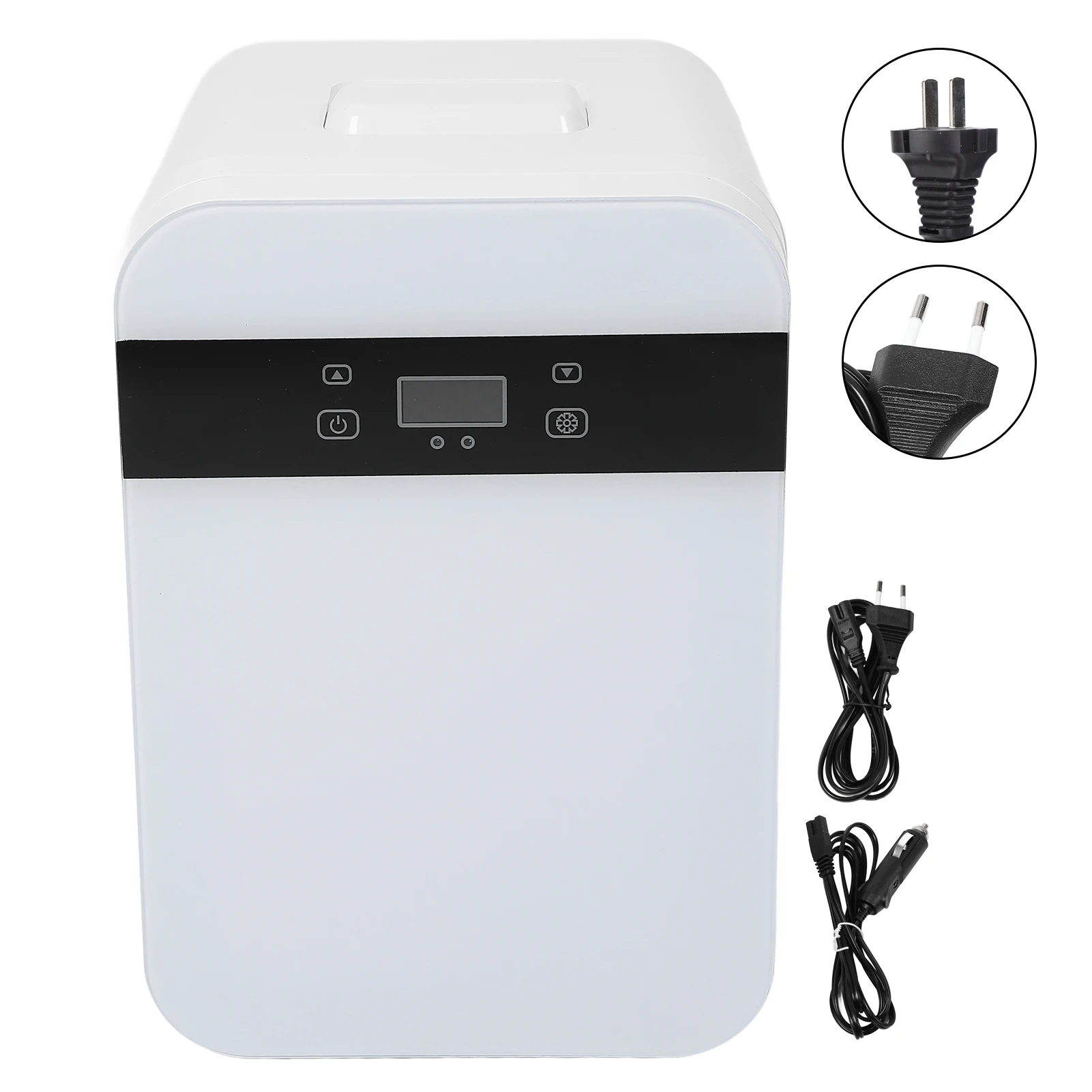 12L Small Fridge Multifunction Efficient Dual Core Digital Display ...