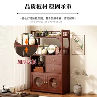 Multifunctional Furniture with Drawers & Shelves, Kitchen Cupboard, Living Room Storage Organizer, Tea Table Cabinet 4