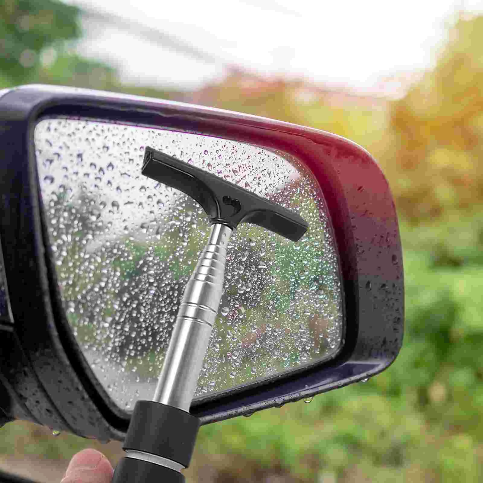 

Retractable Rear-View Mirror Wiper Portable Cleaner Wiper Glass Windshield Cleaning Wiper for Cars