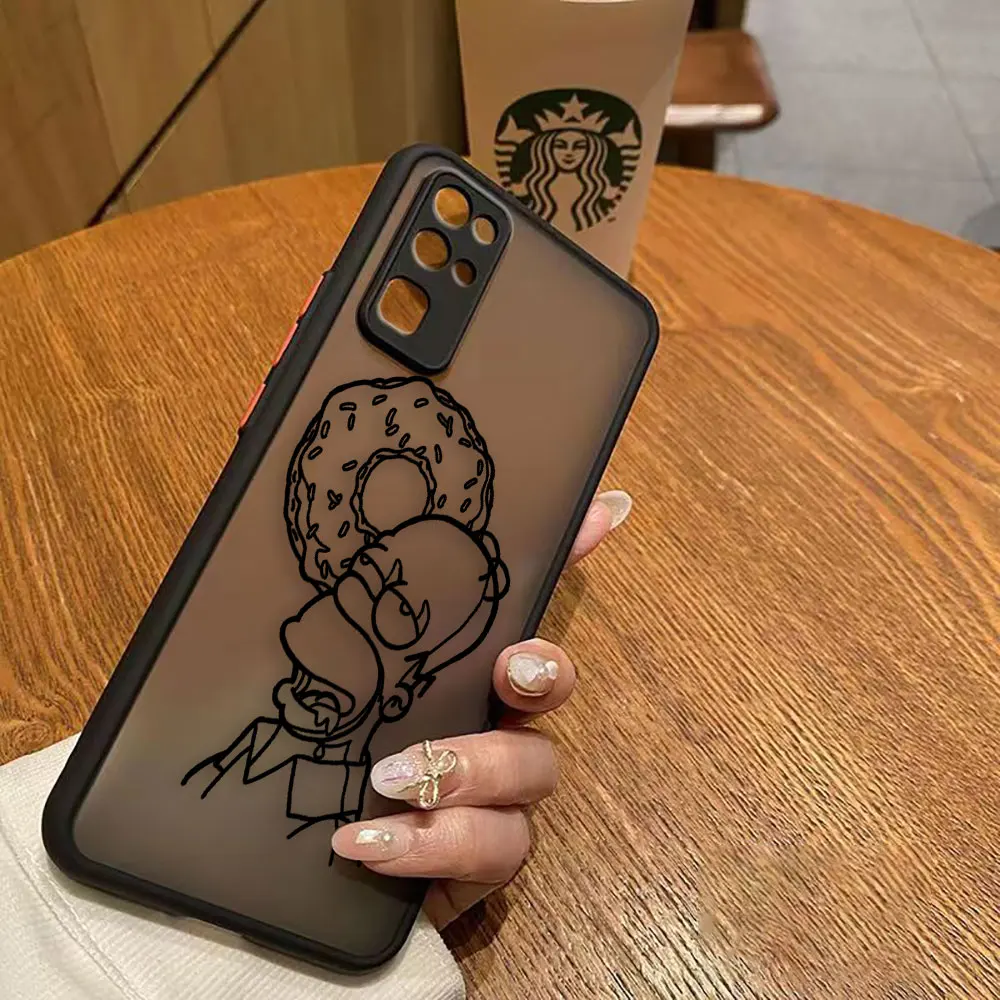 thumbnail image 1 of Matte Case for HONOR 70 50 30S 30 20 8X 9A 9X PLAY 4T X7 X9 X10 5G V40 Case Cover Funda Coque Capa Shell Movie The S-Simpsons-S, 1 of 5