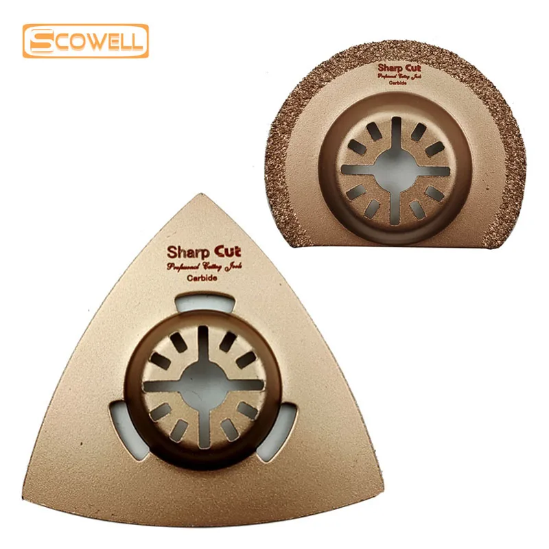 Carbide Grits Tile Grinding Blade Plunge Multi Tool Blade Concrete