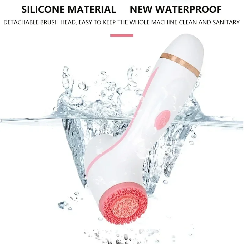 Blackhead Removal Device Sonic and Galvanic Facial Brush for Deep Pore Cleansing Gentle on Skin Rejuvenation Home Face Massager