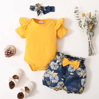 Ruffle Baby Girl 3PC Set 1