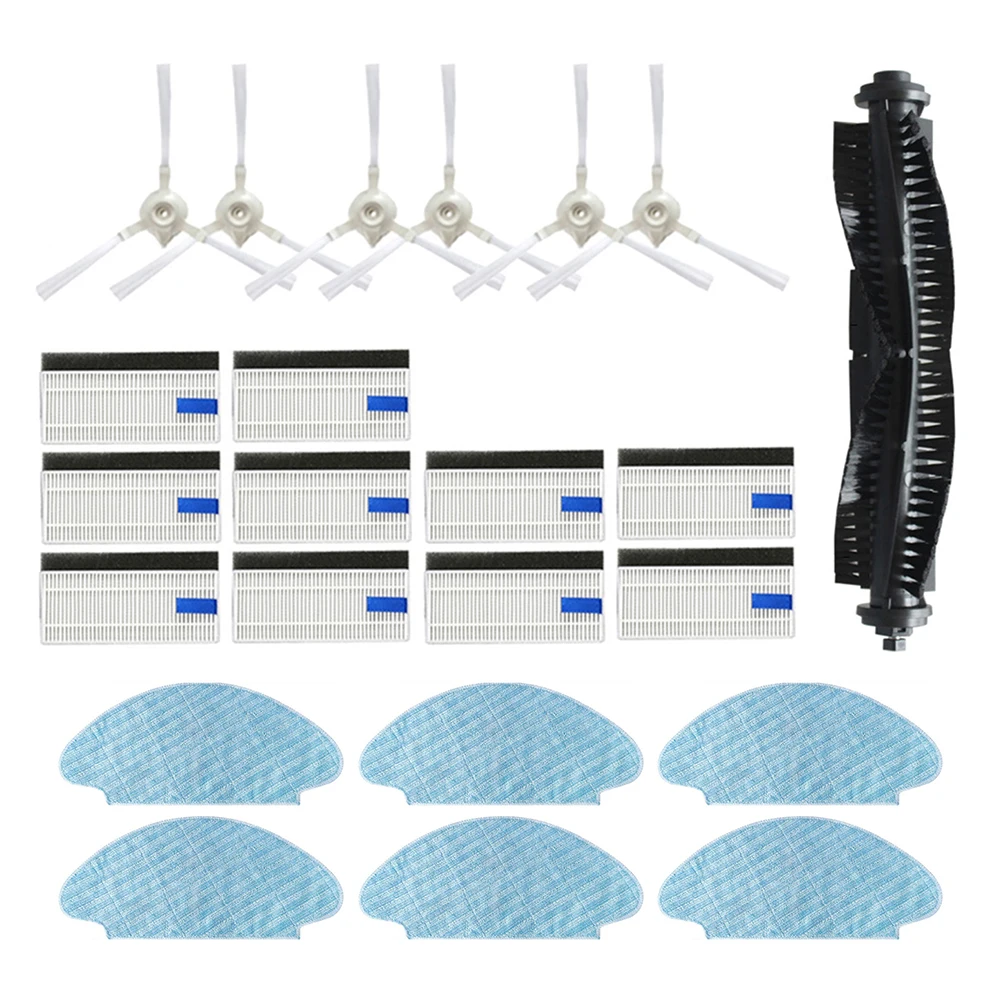 

Side Brush Hepa Filter Replacement Parts For Tefal Rowenta X-plorer Serie 75 RG7687 / RR7687WH Robotic Vacuum Cleaner