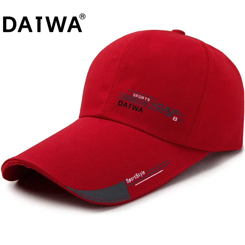 Datwa 여름 야외 스포츠 유니섹스 낚시 모자, 조절 가능한 자외선 차단 햇빛가리개, 캠핑 등산 캐주얼 낚시 야구 모자