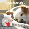 Kawaii Sheep Plush Dolls Toy Cute Soft Cartoon Plush Heartbeat Puppy Behavioral Training Toy Stuffed Animal Pillow for dogs 1