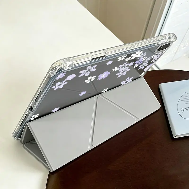 Tri-Fold Tablet Case with Pencil Holder for Samsung Galaxy Tab – Premium Protective Cover
