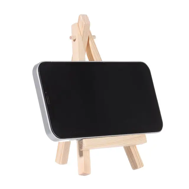 12 Sets Mini Easels with Canvas Boards Small Easel Stands with Canvas  Panels for Kids Students Adults Painting Backstage to - AliExpress