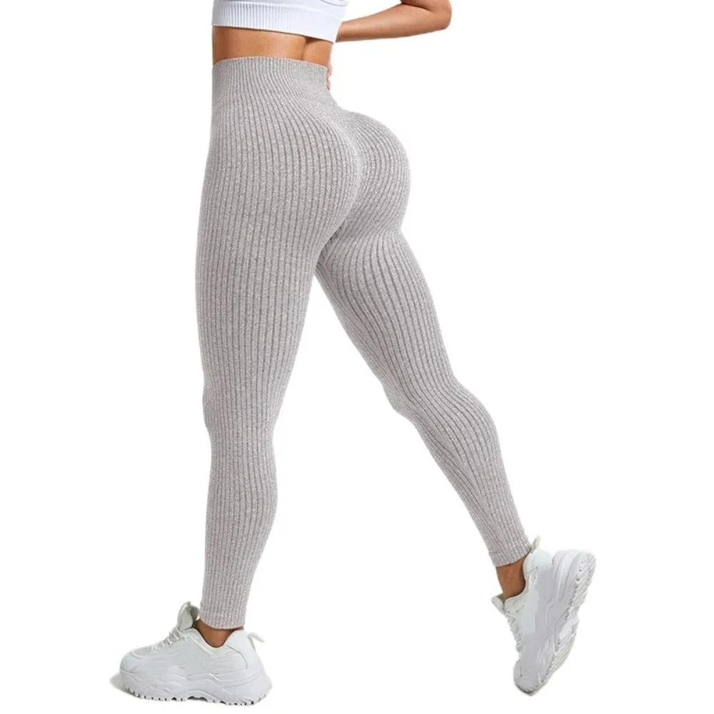 Fitness Women Yoga Long Pants Seamless Tummy Control Sports Running Pants Skinny High Waist Women Yoga Leggings Hip Lifting