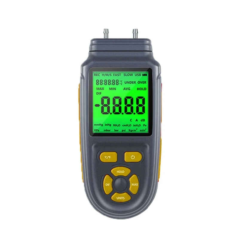 

M17D Digital Manometer Differential Pressure Meter Used for Air Conditioning Systems