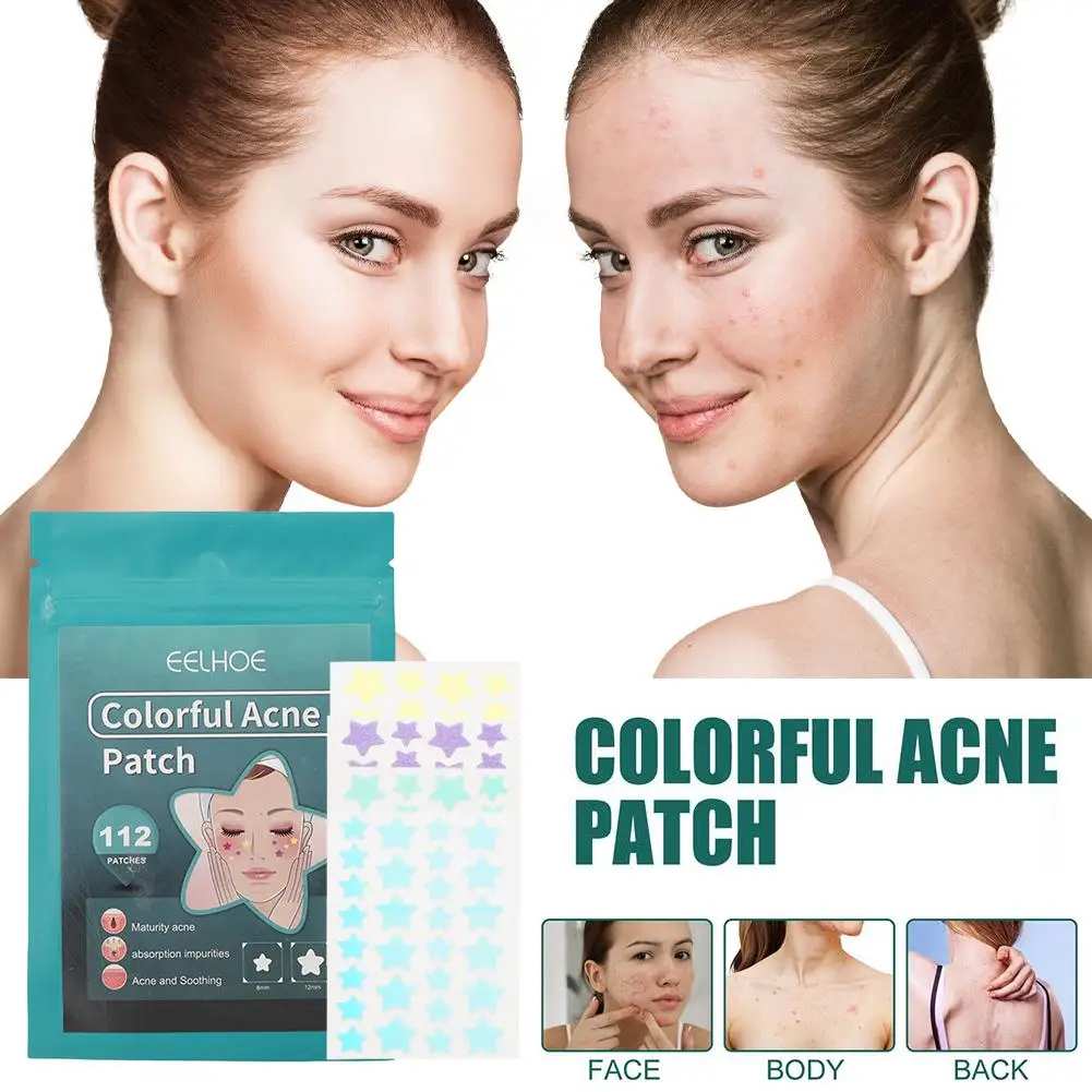Star Pimple Patch Acne Coloful Invisible Acne Removal Tool Skin Beauty Care Spot Originality Makeup Face Concealer Stickers K1S3