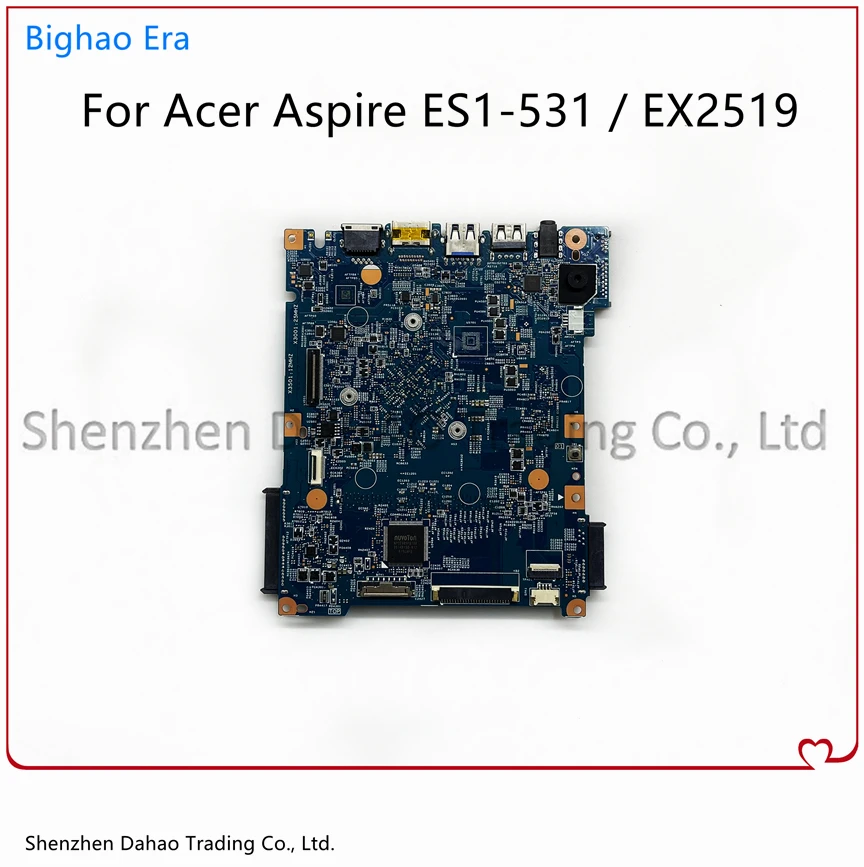para Acer Aspire Es1531 Ex2519 Placa-mãe do Portátil com Intel N3060 N3050n3150 N3160 Cpu Ddr3 100 Testado 448.05304.0011 142851 - Imagem 3