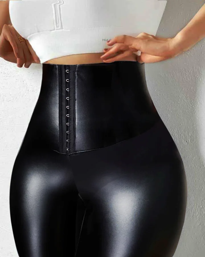 Tight Pants Women Streetwear 2023 Autumn Winter Comfortable Solid High Elastic Waist Waist Lifting Hip Sweating Long Trousers summer jeans for men slim fit skinny tight pipe stretch new in elastic grunge mens cowboy pants y2k with holes low rise trousers