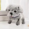Walking Barking Cute Puppy Pet Dog Toy with Battery Control Halloween Birthday Gift for Boys Girls Kawaii Electronic Plush Toys 5