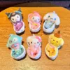 Wholesale 24pcs/lot 10cm Cute Sleeping Baby Kuromi Plush Keyring Toys Monster melody Dolls small Pendants Gifts 2