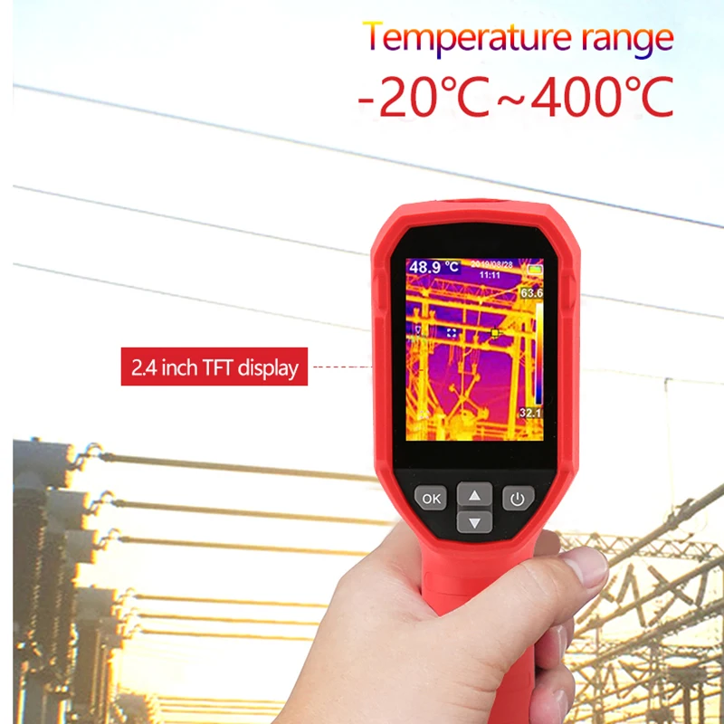 UNI T termocamera UTI120S 10800 Pixel termocamera termografica termocamera  termocamera temperatura-15 ℃ ~ 550 ℃ - AliExpress