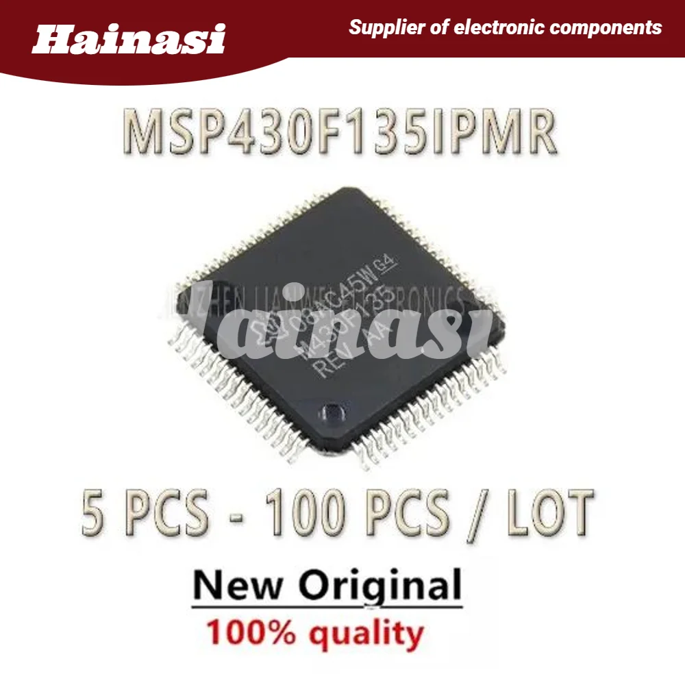 

(5pcs)MSP430F135IPMR MSP430F135IPM MSP430F135 MSP430F MSP430 IC MCU Chip LQFP-64