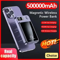 Batterie externe sans fil magnétique 50000mAh 22.5W Charge rapide Chargeur de batterie externe pour Huawei Samsung iPhone PD 20W Powerbank 1