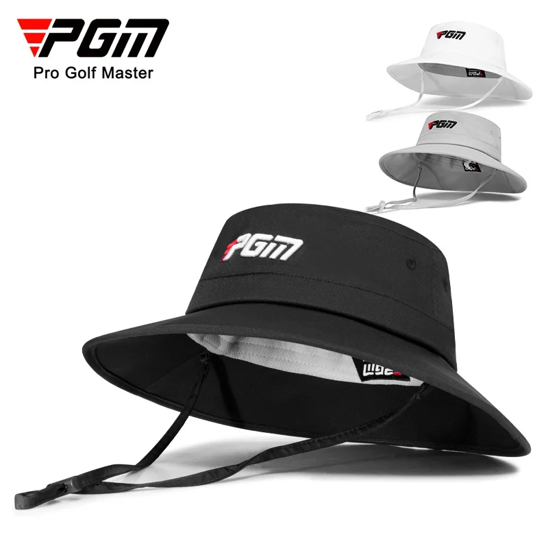 

Мужская Рыбацкая шляпа для гольфа PGM регулируемая защелка Регулируемая окружность шляпы для поглощения пота наружная Защита от солнца
