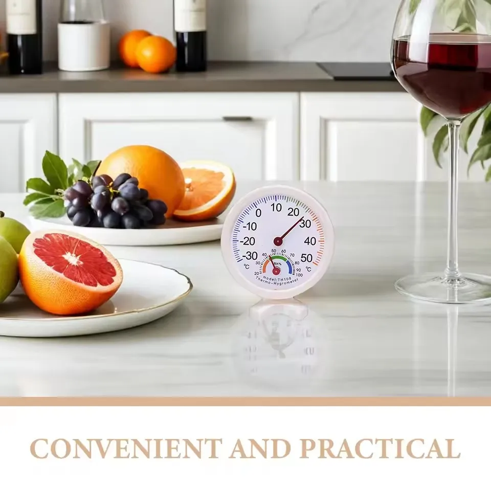 Mini Digital Thermometer Hygrometer For Refrigerator Freezer Temperature Humidity