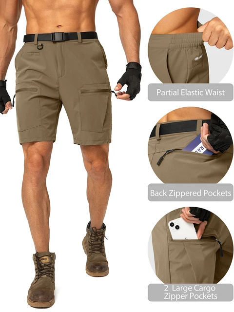 Quick Dry Cargo Shorts Mens, Men Outdoor Cargo Shorts