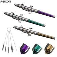 Airbrush Nails Kit Accessories Airbrush Spray Gun With Cups Airbrush Cleaning Kit Replacement For Nails Painting Cake Decorating 1