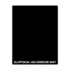 Ellipse Leg Exerciser Machine Mat Under Desk Elliptical Mat Enhance Stability Stepper Floor Mat for Exercise Equipment 2