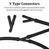T/Y/I 3 Types Car Windshield Washer Nozzles Hose Water Tube Connector Wiper Spray Pipe Joint Windscreen Wipers Accessories 4