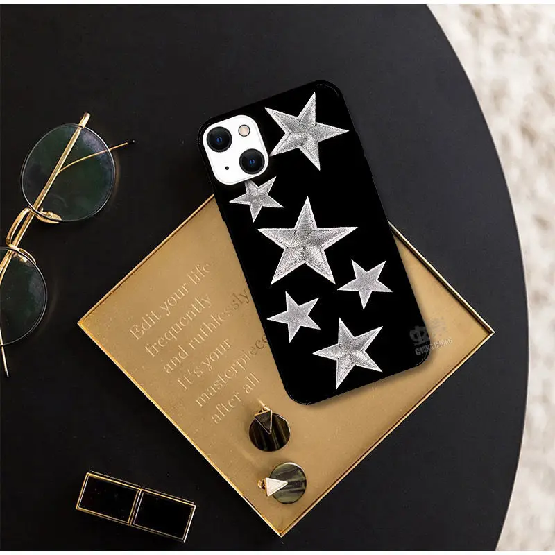 Silver Star Gloss Black Case