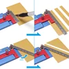 Hobby Model building tools Angle activity Gauge Sliding T-Square Plywood cutting aids For model DIY making 6