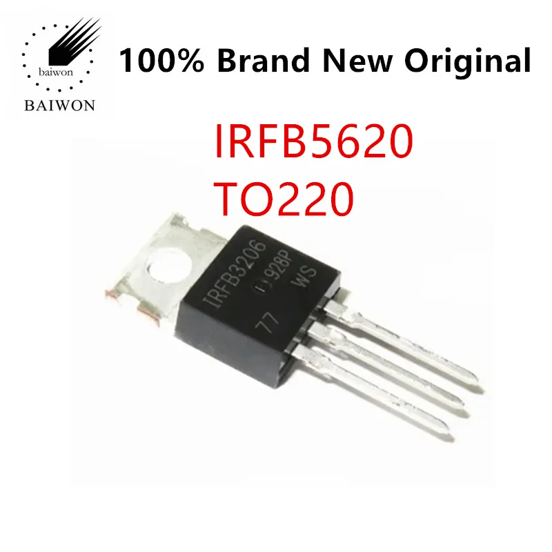 

100% Original IC Chips New original IRFB5620PBF Package TO-220 In-line 220V 25A MOS Field-Effect Transistor